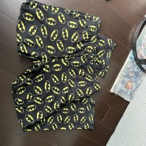 Black and Yellow Batman Pajama Pants Comfy